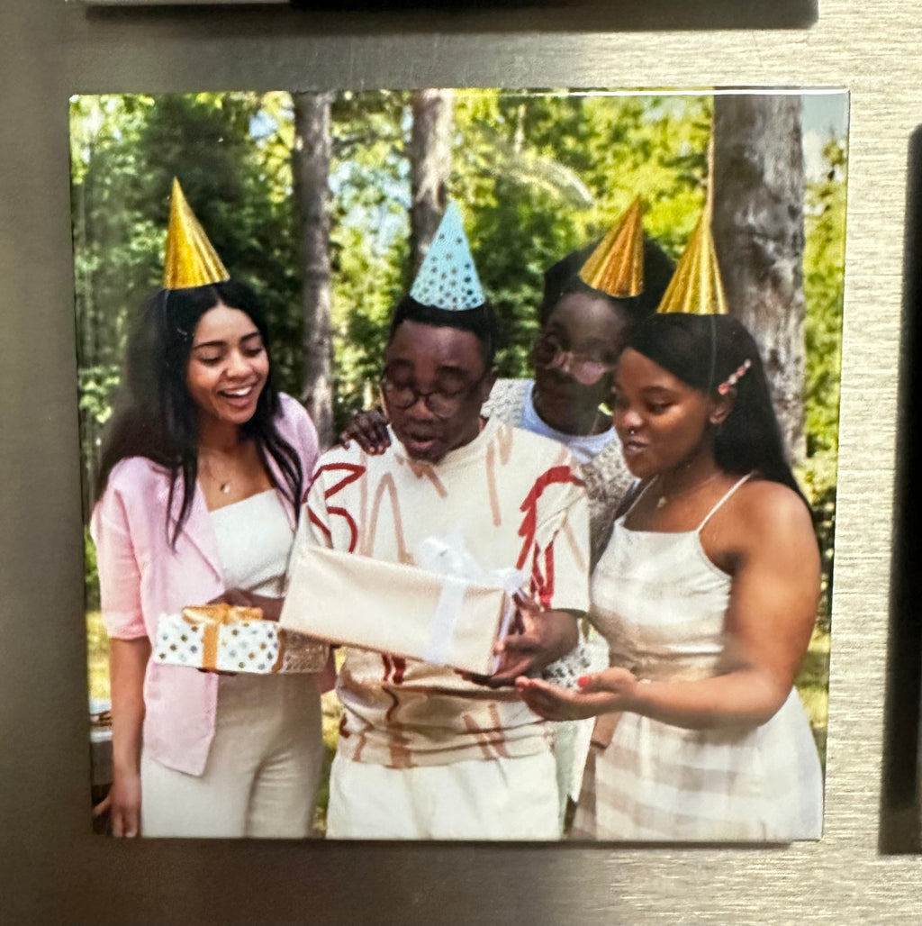 2.5" x 2.5" Keepsake Magnets (Customizable)